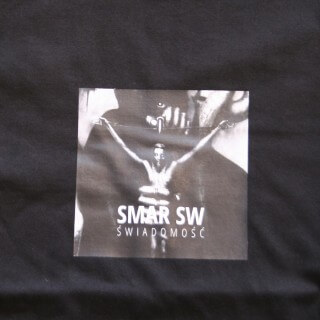 Koszulka męska SMAR SW świadomość cover black